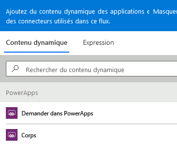 Contenu dynamique