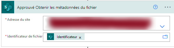 Conseils Power Automate : Action Obtenir les métadonnées du fichier