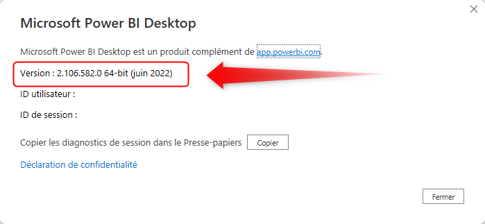 Power BI Desktop Juin 2022