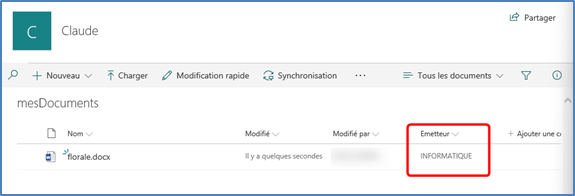 Intégration Office et SharePoint 2019